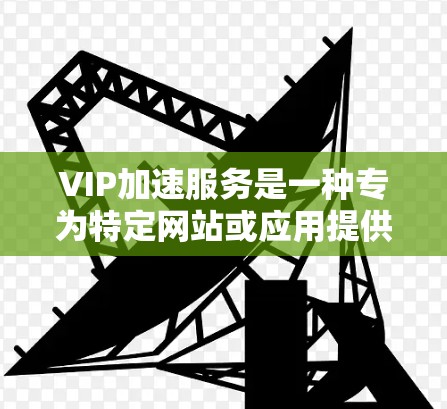 VIP加速服务是一种专为特定网站或应用提供的加速工具，旨在提升用户在多平台上的使用效率。以下是对VIP加速服务的详细分析