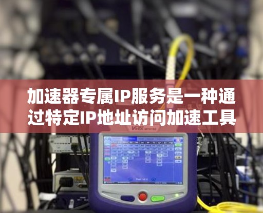 加速器专属IP服务是一种通过特定IP地址访问加速工具（如下载、搜索或加速下载）的网络服务。以下是对该服务的详细介绍
