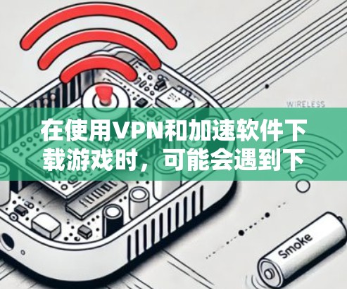 在使用VPN和加速软件下载游戏时，可能会遇到下载速度变慢或游戏卡顿的问题。以下是可能的原因及其解决方案