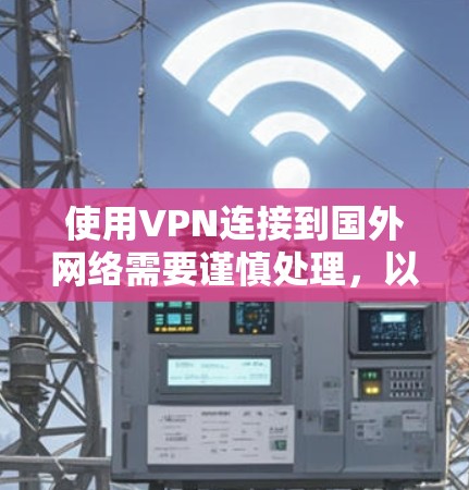 使用VPN连接到国外网络需要谨慎处理，以确保安全性和兼容性。以下是一些关键步骤和注意事项